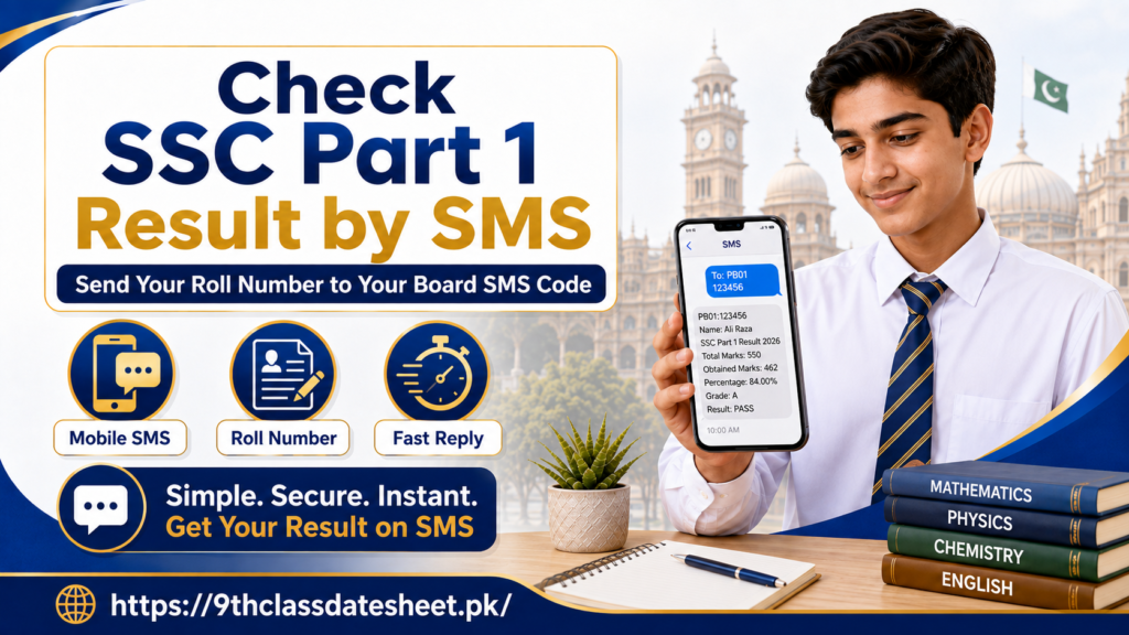 SSC Part 1 Result 2026 Punjab Board